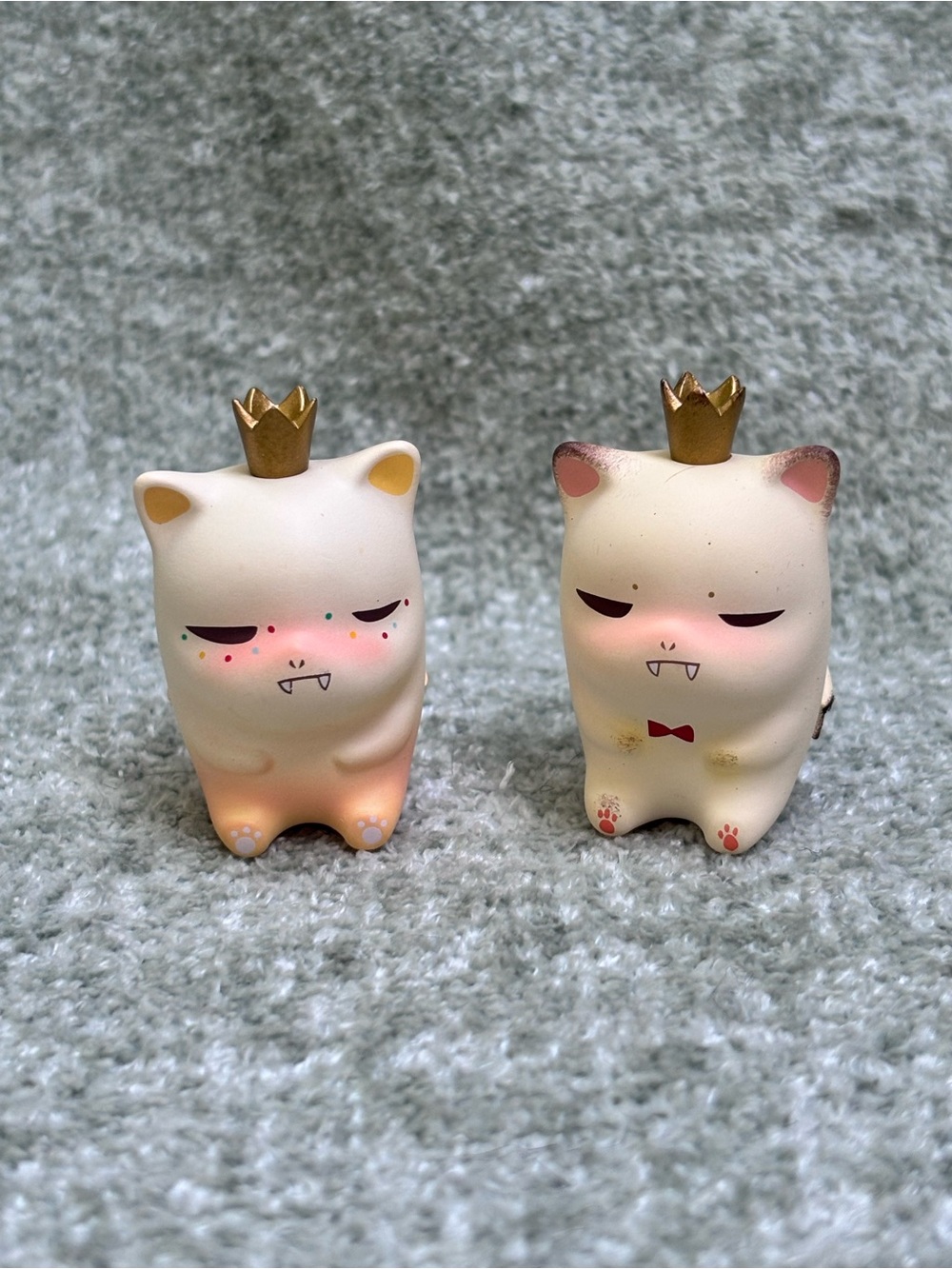Sooya Studios bundle of 2 Boo cats from the first sitting blind box series beans